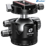 Leofoto LH-55R+RH-3 55mm Low Center Of Gravity Ball Head