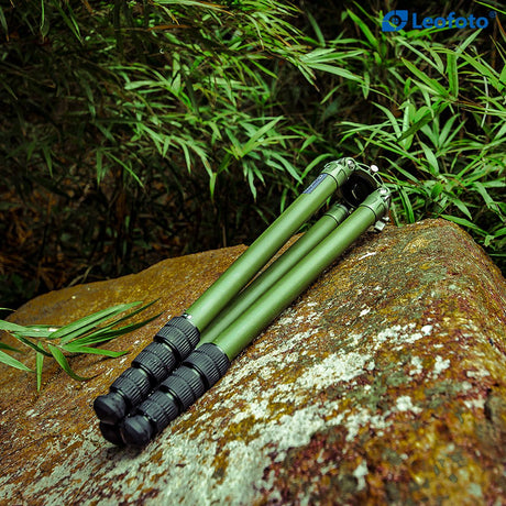 Leofoto LM-364cl (Olive) CNC Tripod Hard Anodize - image 3 of 5