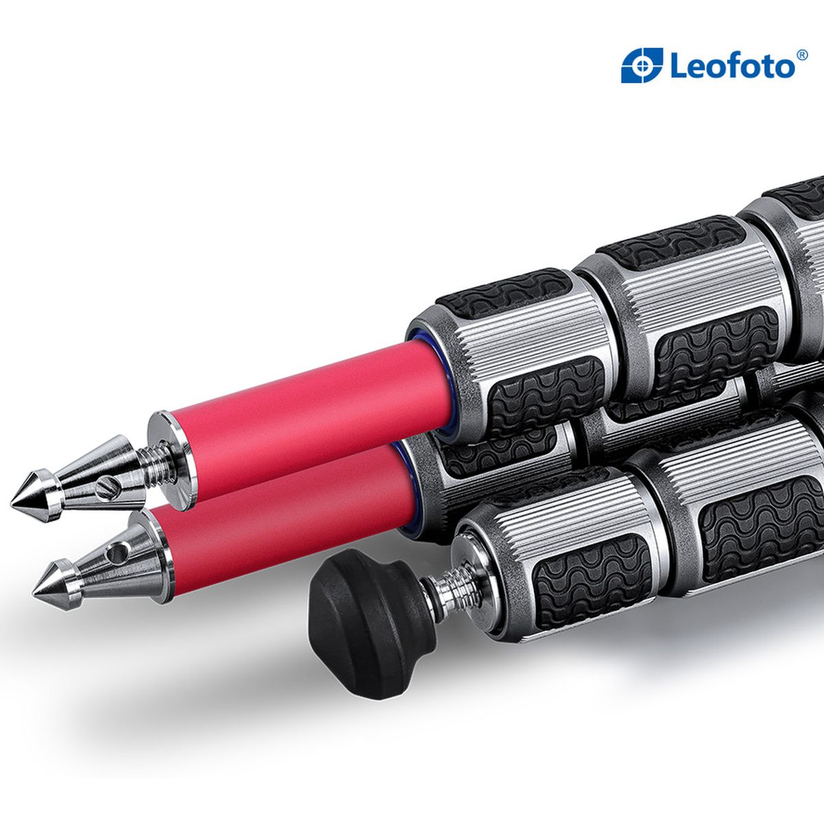 Leofoto LA-284C+LH-30 CNC Tripod Hard Anodize - image 4 of 5