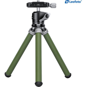 Leofoto MT-02C+LH-22 (Olive Green) Mini Table Tripod Kit