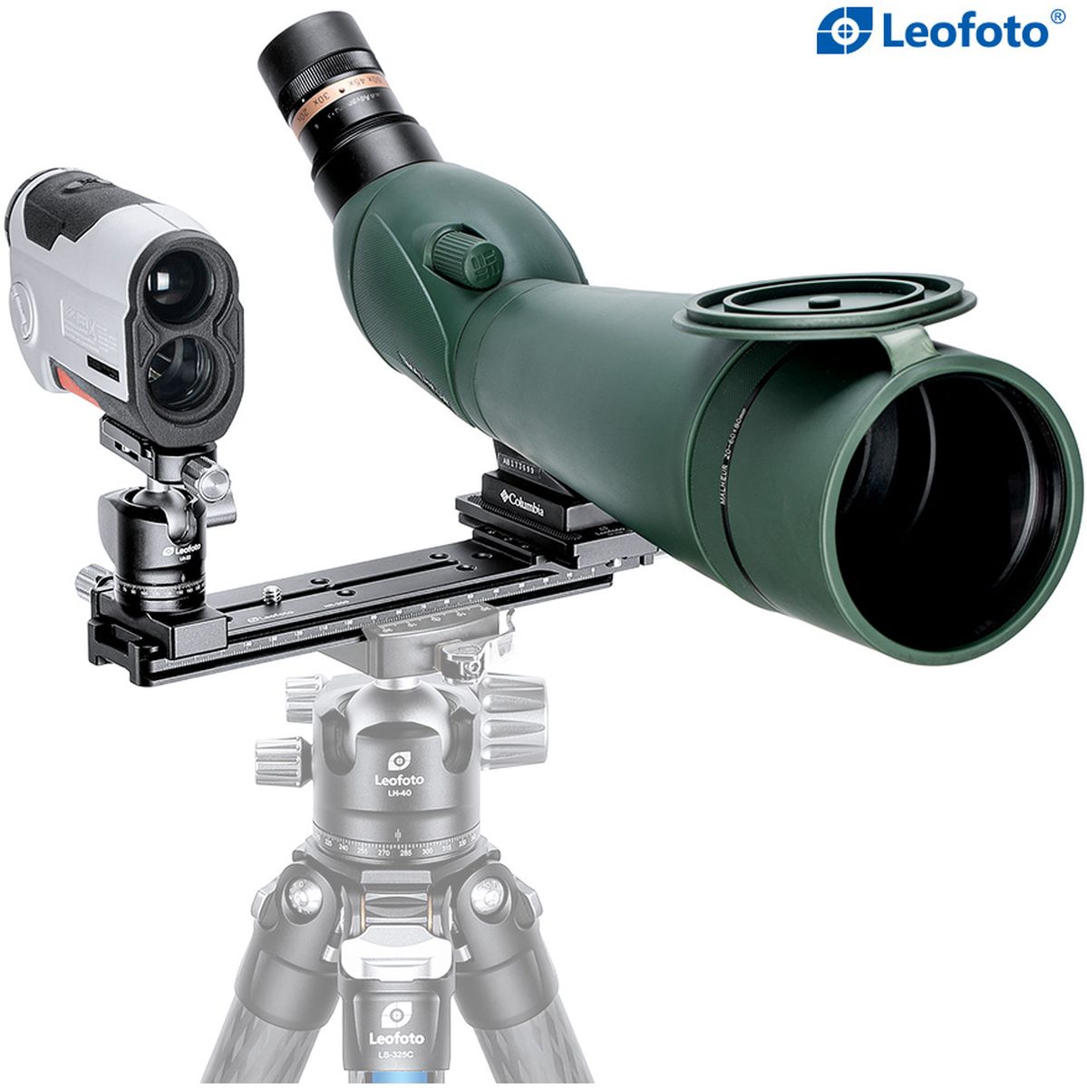Leofoto FDM-01 Binocular Rangefinder Rail Kit