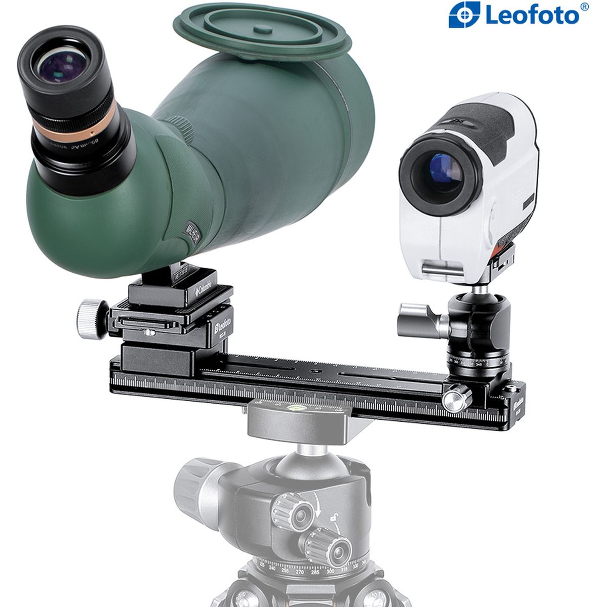 Leofoto FDM-02 Binocular Rangefinder Rail Kit - image 2 of 5