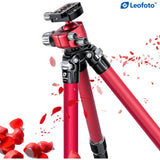 Leofoto LA-324C+LH-40(Red) CNC Tripod Hard Anodize - image 5 of 5