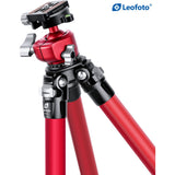 Leofoto LA-284C+LH-30(Red) CNC Tripod Hard Anodize - image 3 of 3