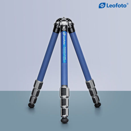 Leofoto LP-324C+LH-40(Blue)kit CNC Tripod Hard Anodize - image 4 of 5