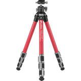 Leofoto Athena LA-284C+LH-30R(Red)
