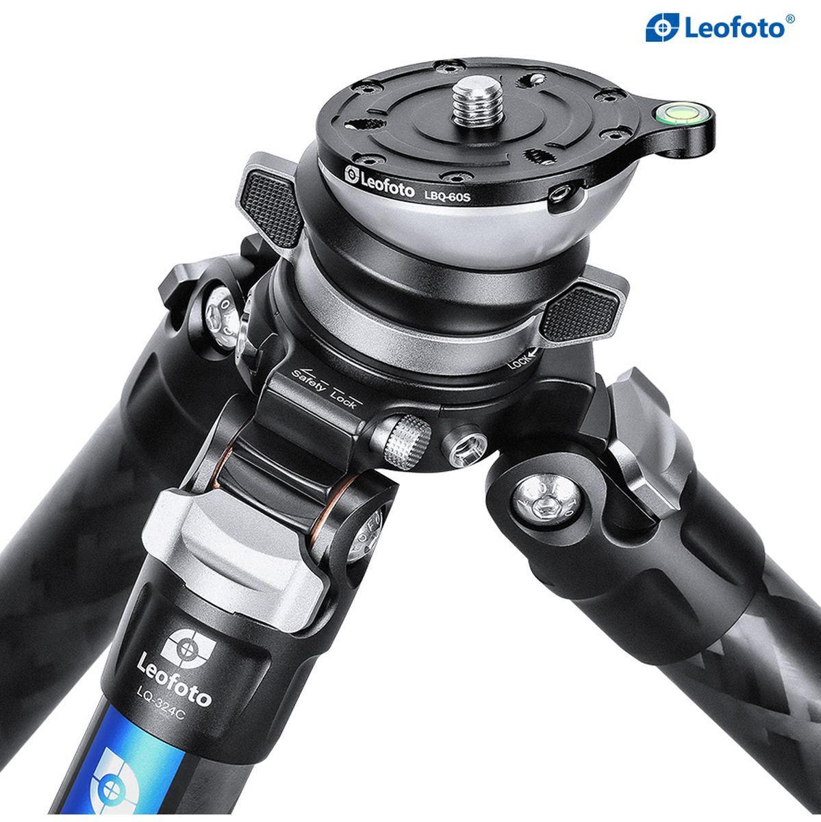Leofoto LBQ-60S Black Leveling Base - image 2 of 3