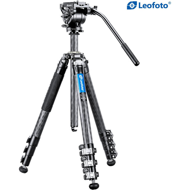Leofoto LV-324C+BV-10 Flip Lock Carbon Fiber Tripod