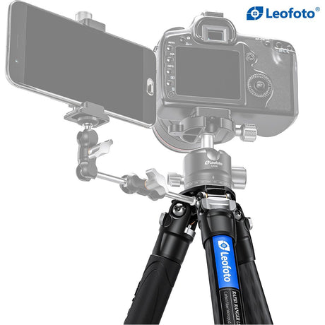 Leofoto LSR-284C CNC Tripod w/ Leveling Base And Panning Clamp - image 4 of 5