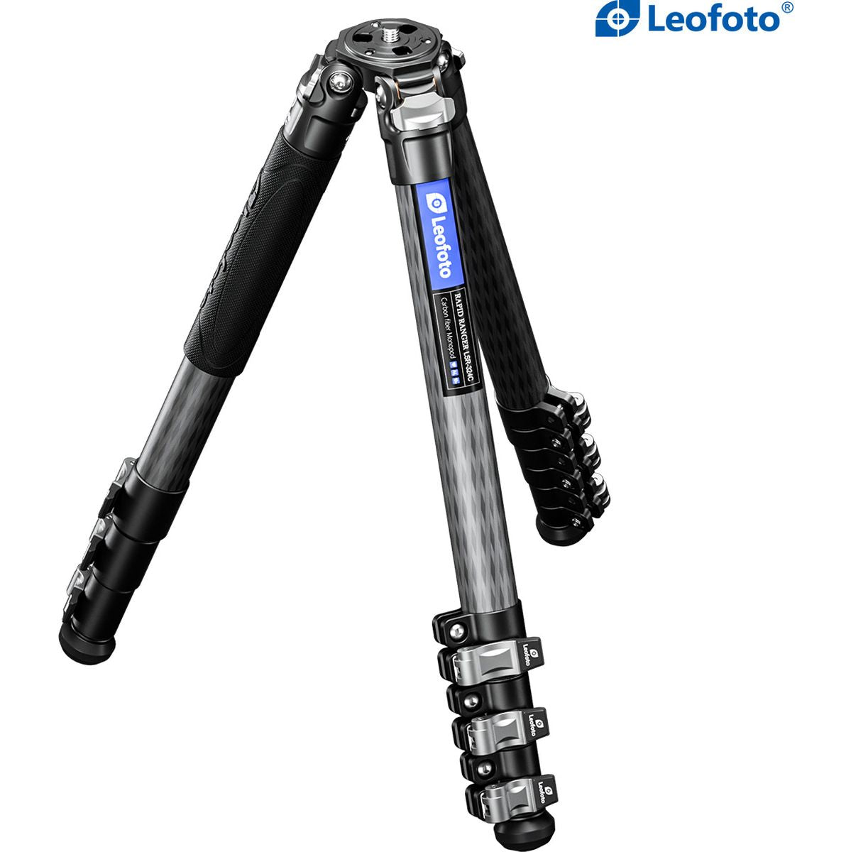 Leofoto LSR-324C CNC Tripod w/ Leveling Base And Panning Clamp