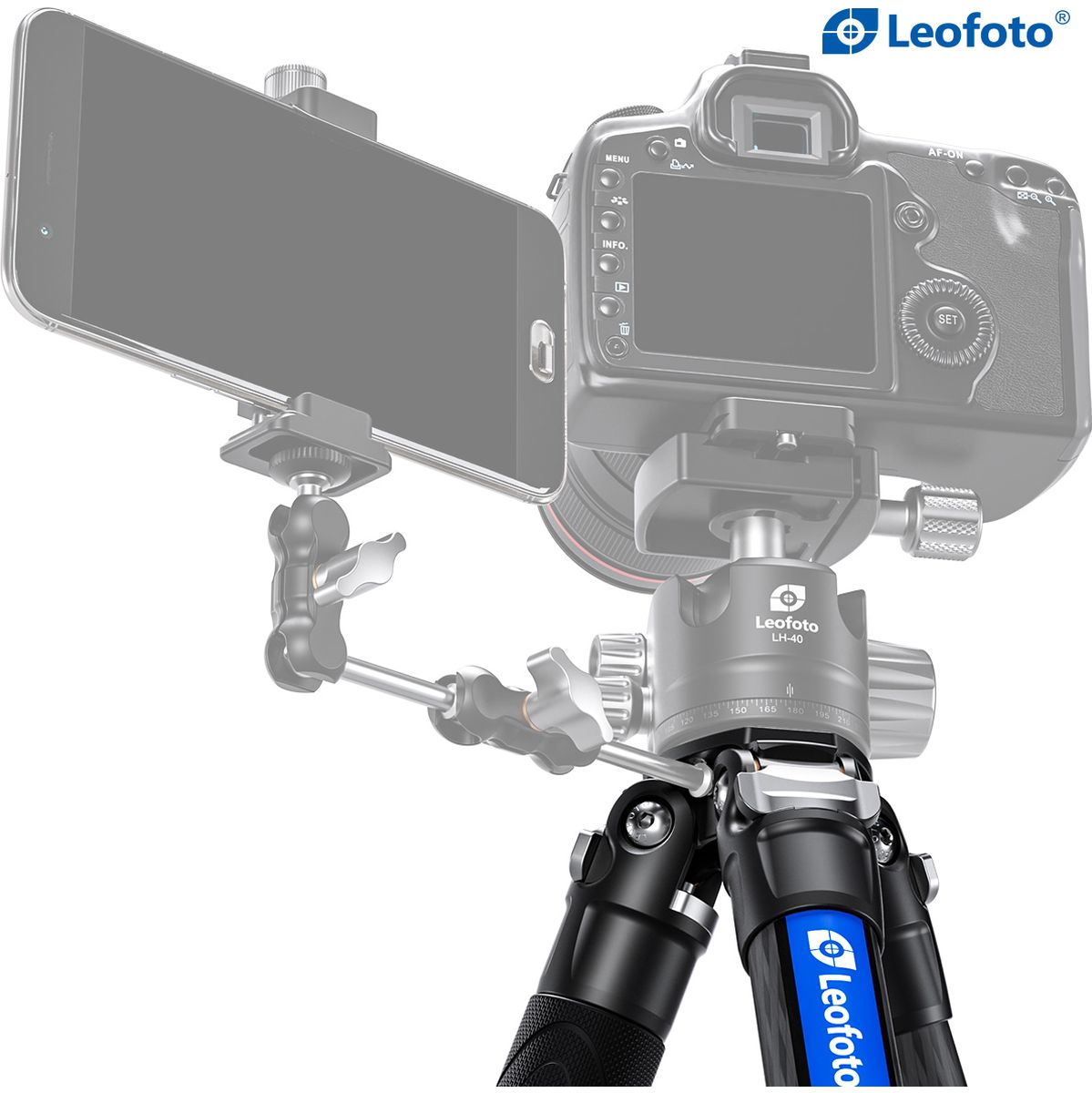 Leofoto LSR-324C CNC Tripod w/ Leveling Base And Panning Clamp - image 5 of 5
