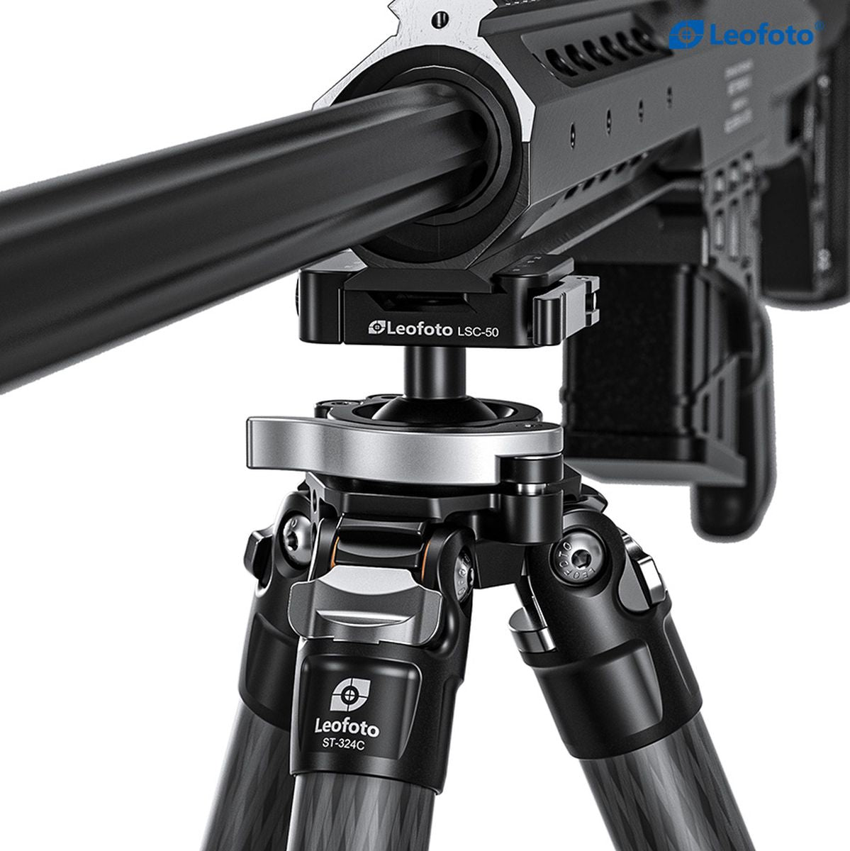 Leofoto ST-324C Rifle Support Tripod 32mm Max Leg - image 2 of 5