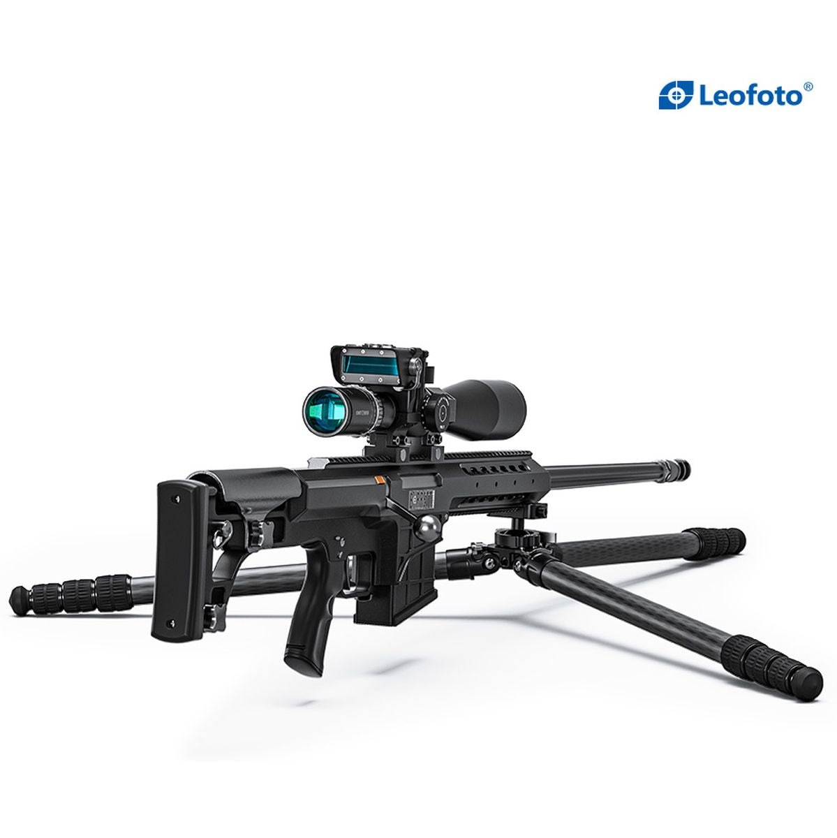 Leofoto ST-324cl Rifle Support Tripod 32mm Max Leg - image 5 of 5