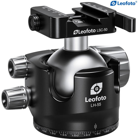 Leofoto LH-55SC 55mm Low Center Of Gravity Ball Head