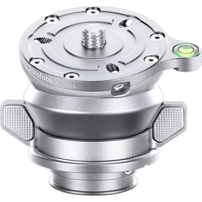 Leofoto LBQ-60S Silver Leveling Base