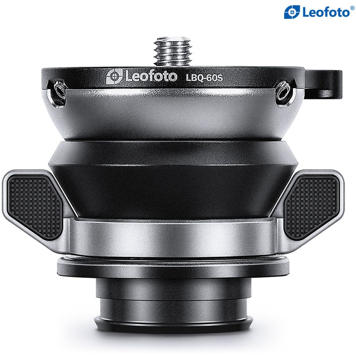 Leofoto LBQ-60S Silver Leveling Base - image 4 of 4