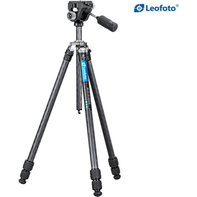 Leofoto Lo-223CS+SW-02 CNC Tripod Hard Anodize