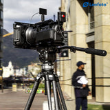 Leofoto LVC-193C+BV-15 Carbon Fiber Twin Leg Tripod - image 3 of 5
