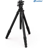 Leofoto LG-284C+LH-36R(Black) CNC Tripod Hard Anodize