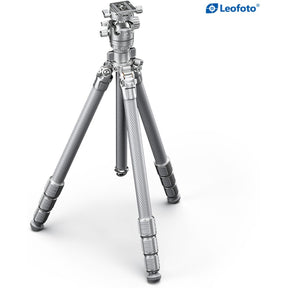 Leofoto LG-284C+LH-36R(Silver) CNC Tripod Hard Anodize