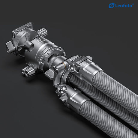 Leofoto LG-284C+LH-36R(Silver) CNC Tripod Hard Anodize - image 2 of 5
