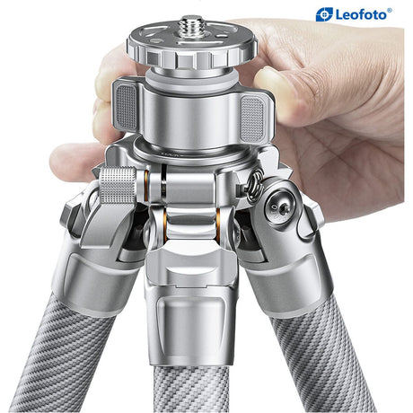 Leofoto LG-284C+LH-36R(Silver) CNC Tripod Hard Anodize - image 5 of 5
