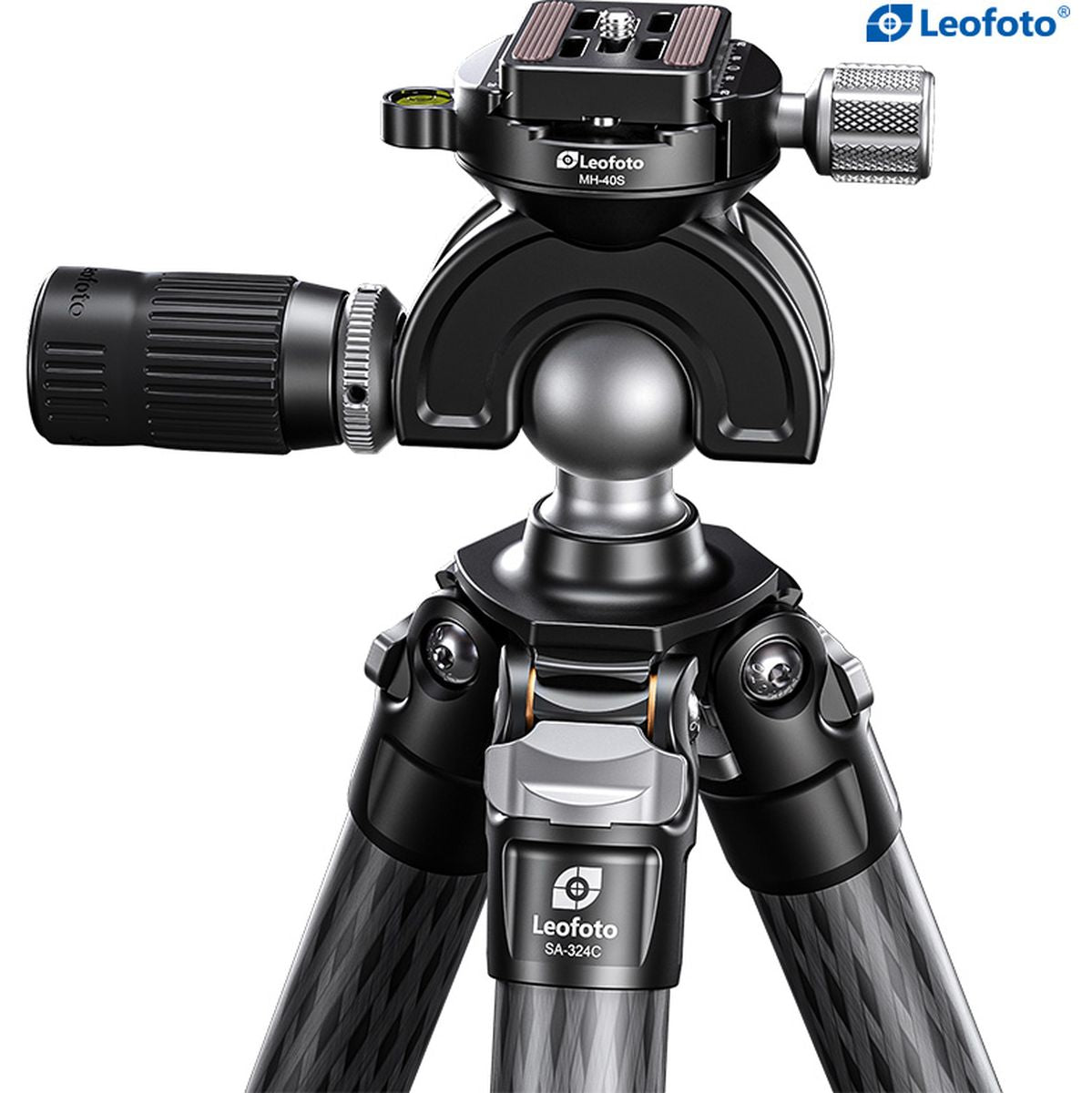 Leofoto SA-324C+MH-40S CNC Tripod Hard Anodize - image 3 of 5