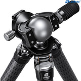 Leofoto SA-404C+MH-60S CNC Tripod Hard Anodize - image 2 of 5