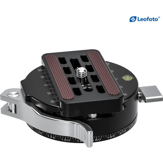 Leofoto PCL-70+QP-70N Panning Clamp w/ Quick Release Lock System