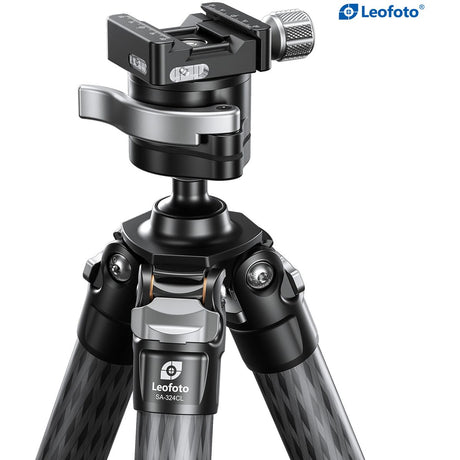 Leofoto SA-324CL+MA-40 CNC Tripod Hard Anodize - image 3 of 5