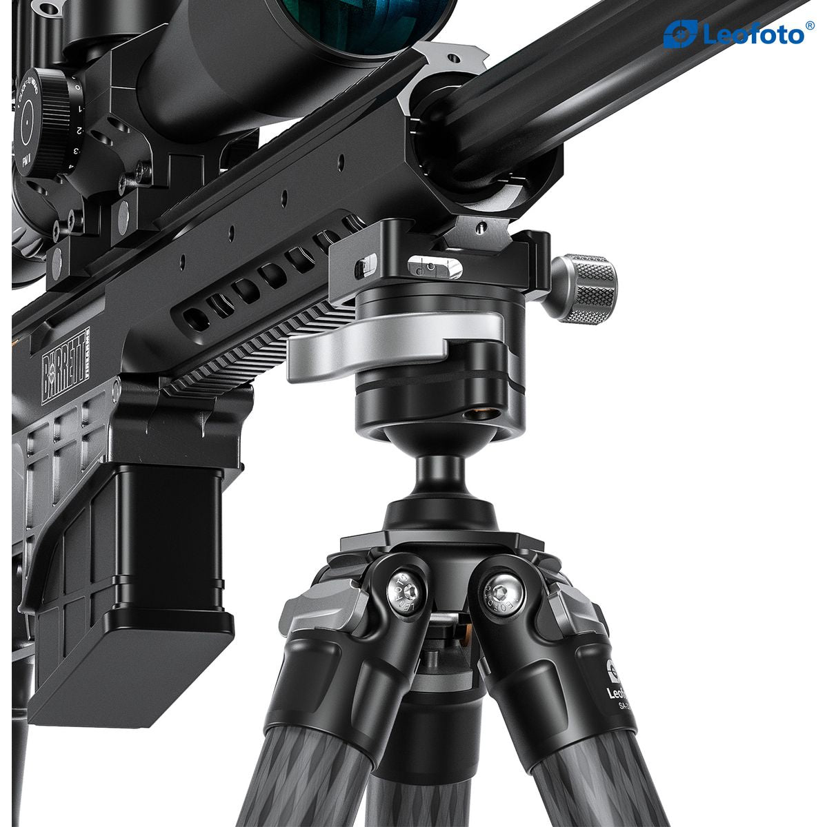 Leofoto SA-364C+MA-40 CNC Tripod Hard Anodize - image 4 of 5