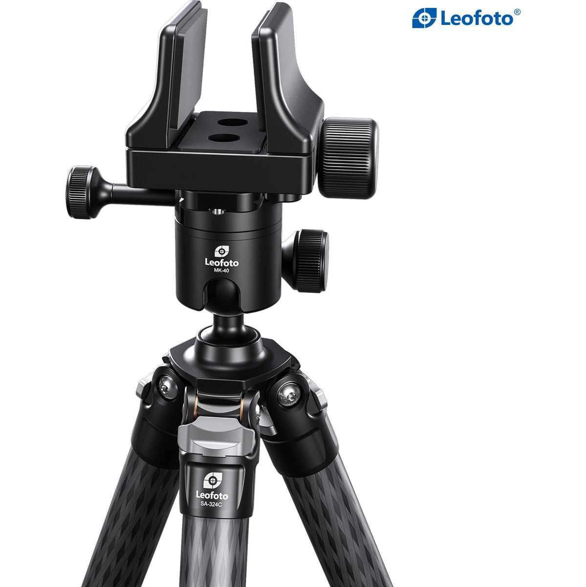 Leofoto SA-324C+MK-40+GS-3 CNC Tripod Hard Anodize - image 3 of 5