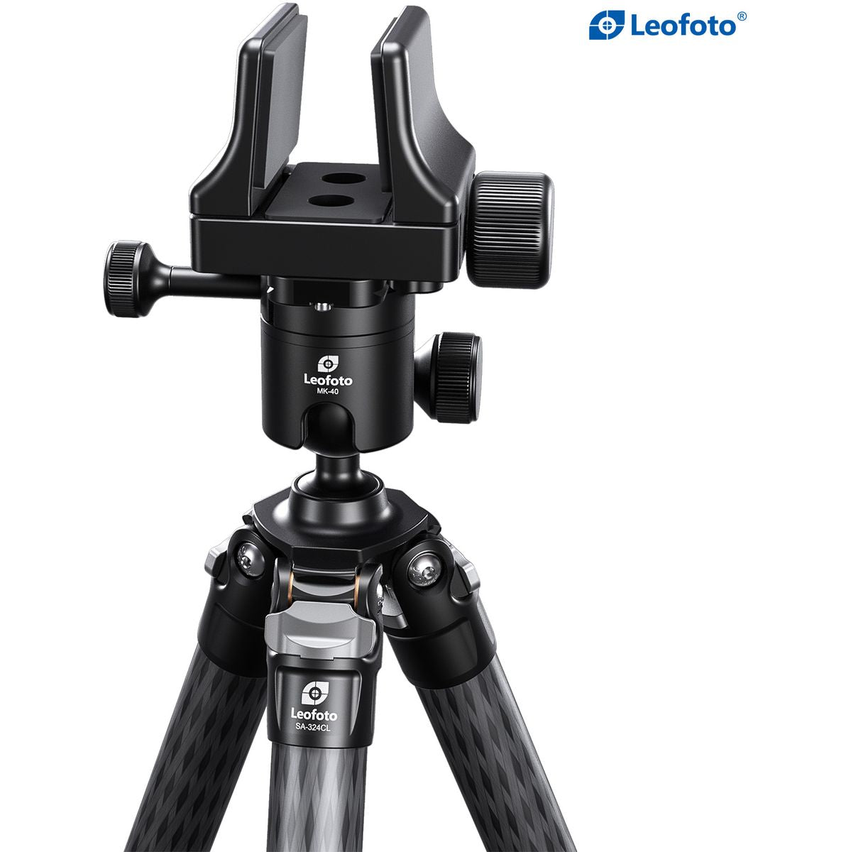 Leofoto SA-324CL+MK-40+GS-3 CNC Tripod Hard Anodize - image 4 of 5