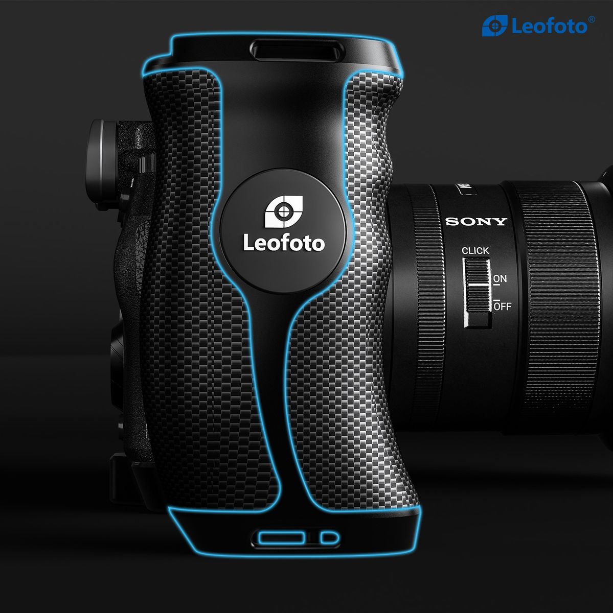 Leofoto Carbon Fiber Side Handle w/ Rail(Right) - image 5 of 5