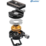 Leofoto GR-2 Geared Panning Adapter