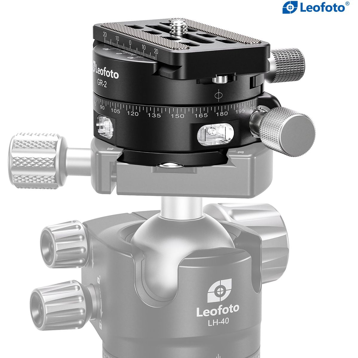 Leofoto GR-2 Geared Panning Adapter