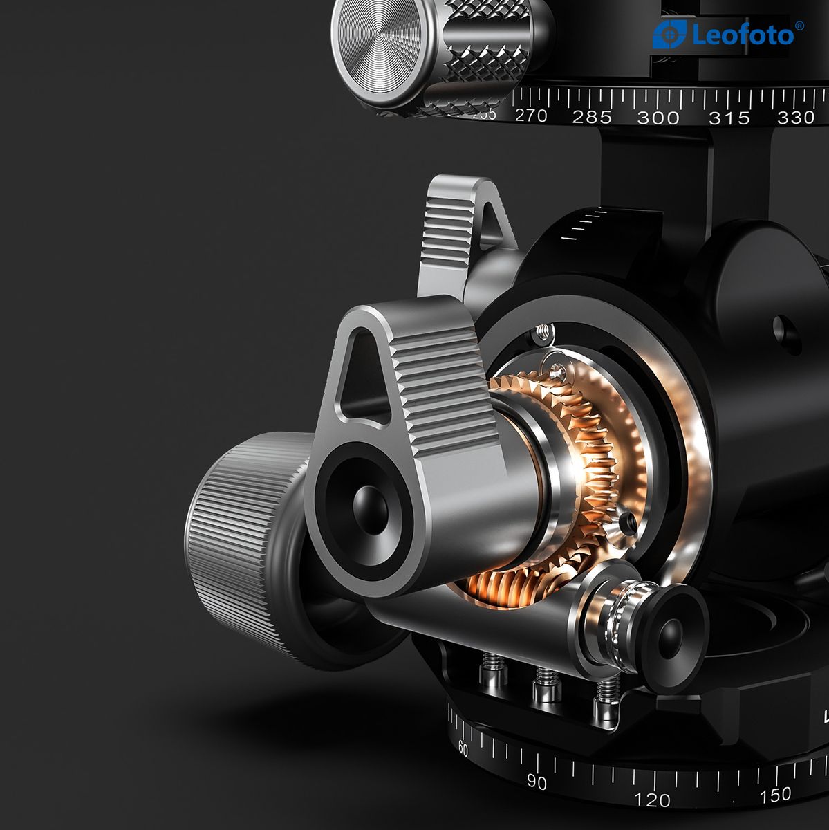 Leofoto G3 Geared Head - image 4 of 5