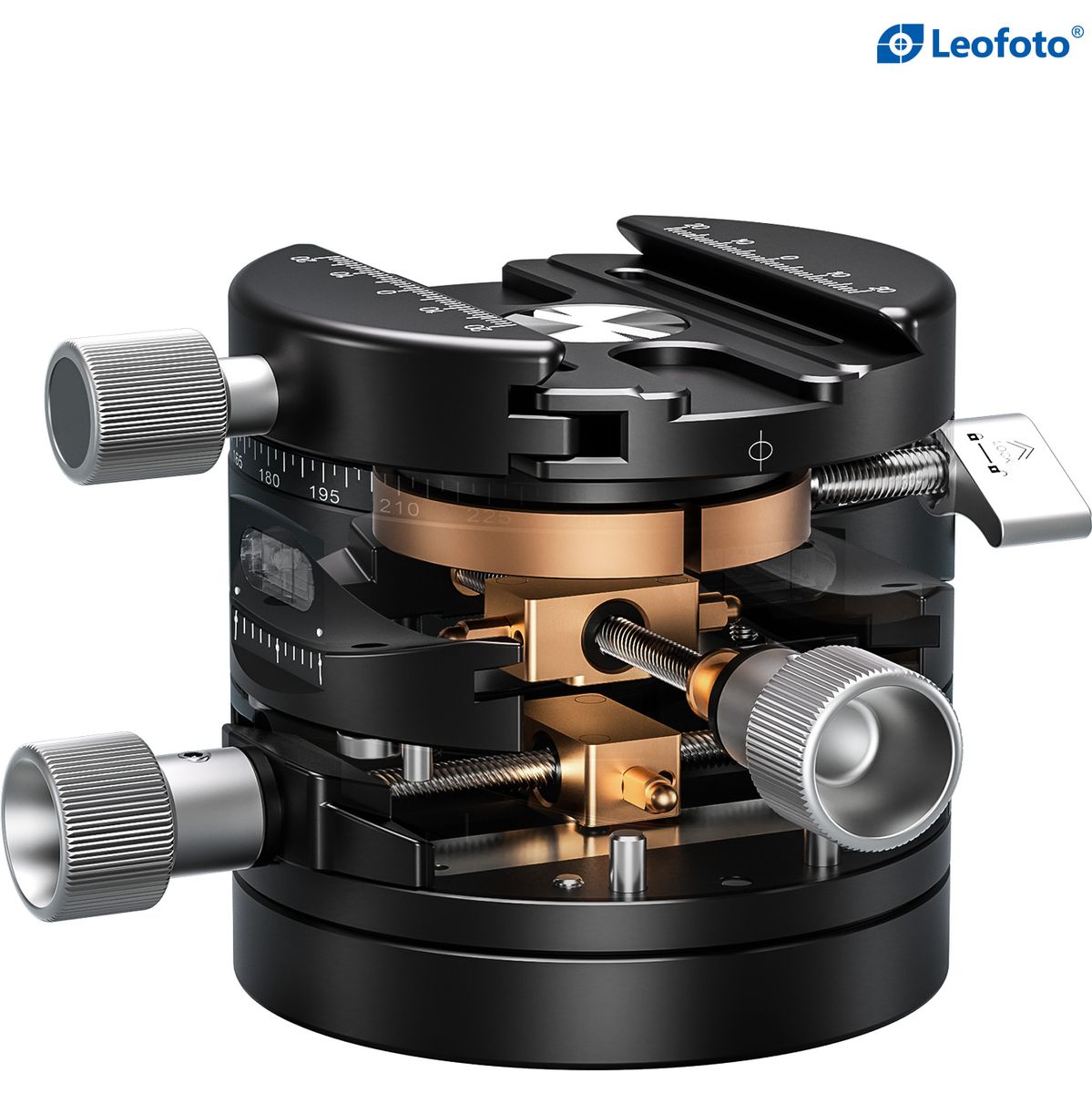 Leofoto G20 3D Geared Head w/ QP-70N - image 3 of 5