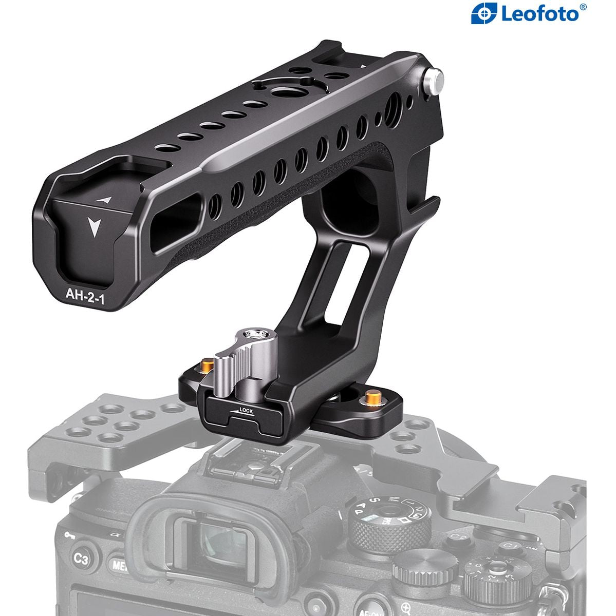 Leofoto AH-2-1 Top Handle w/ Rail - image 2 of 5