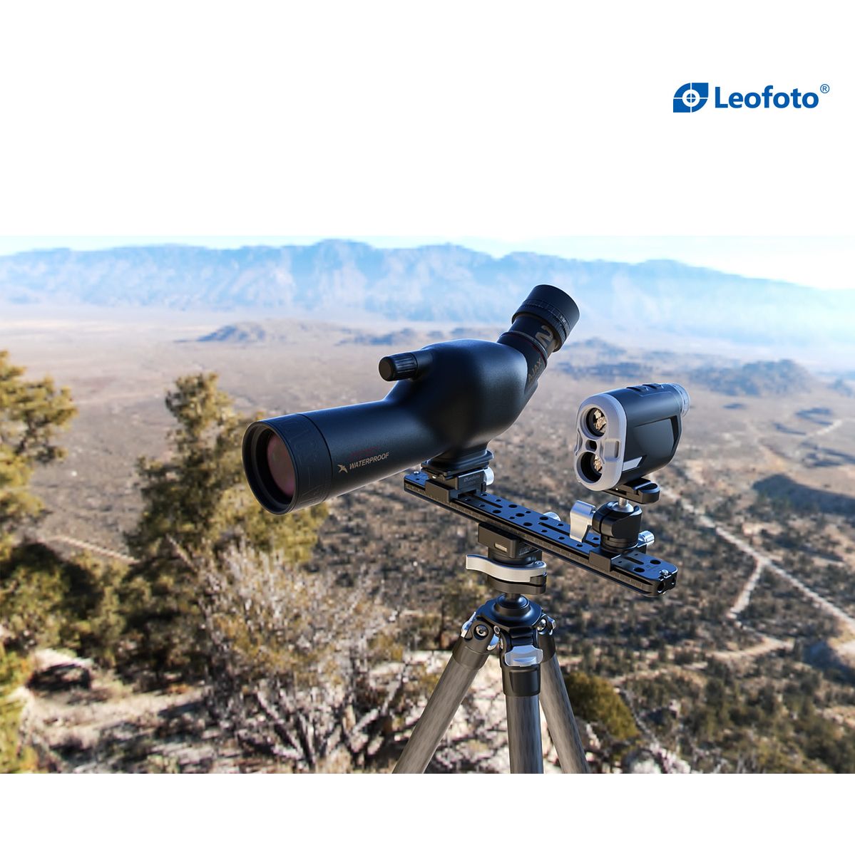 Leofoto FDM-03 Binocular Rangefinder Rail Kit - image 5 of 5