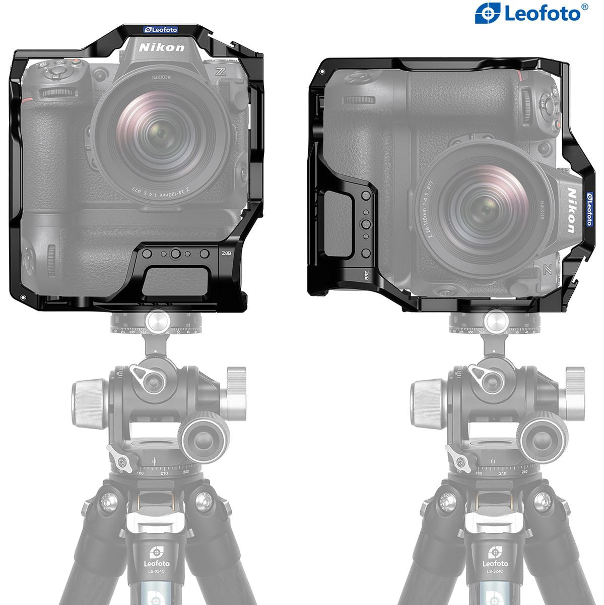 Leofoto Camera Cage For Nikon Z8 w/ MB-N12 Battery Grip - image 4 of 5