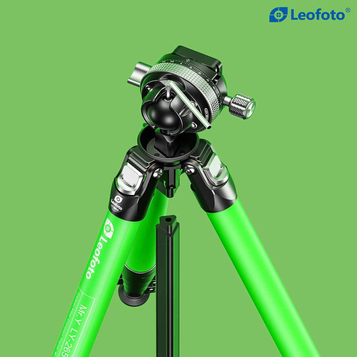 Leofoto LY-265CF(Green) CNC Tripod - image 3 of 4