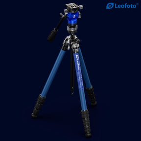 Leofoto LY-224C+BV-0R+LB-38 Blue CNC Tripod