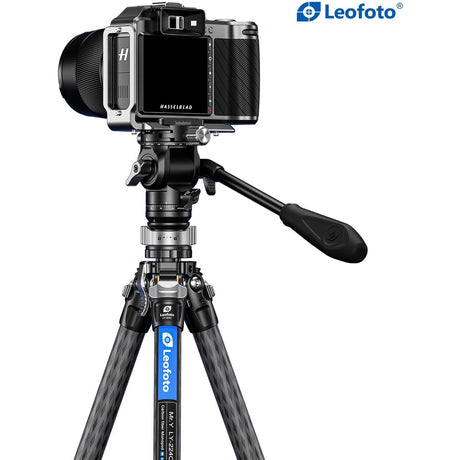 Leofoto LY-224C+BV-0R+LB-38 Blue CNC Tripod - image 4 of 5