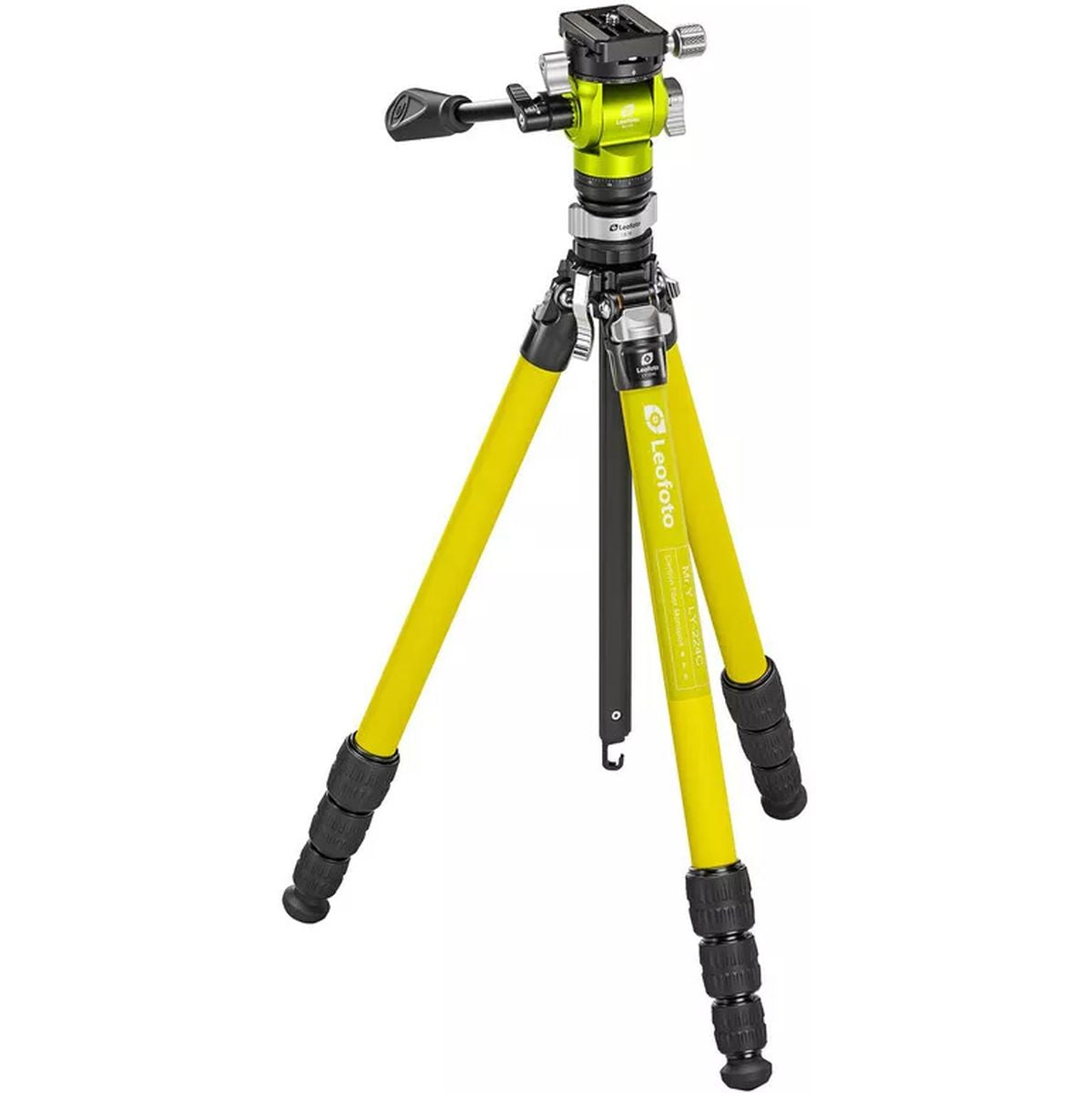 Leofoto LY-224C+BV-0R+LB-38 Yellow CNC Tripod