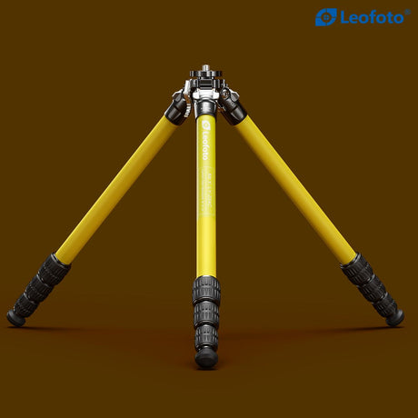 Leofoto LY-224C+BV-0R+LB-38 Yellow CNC Tripod - image 2 of 5