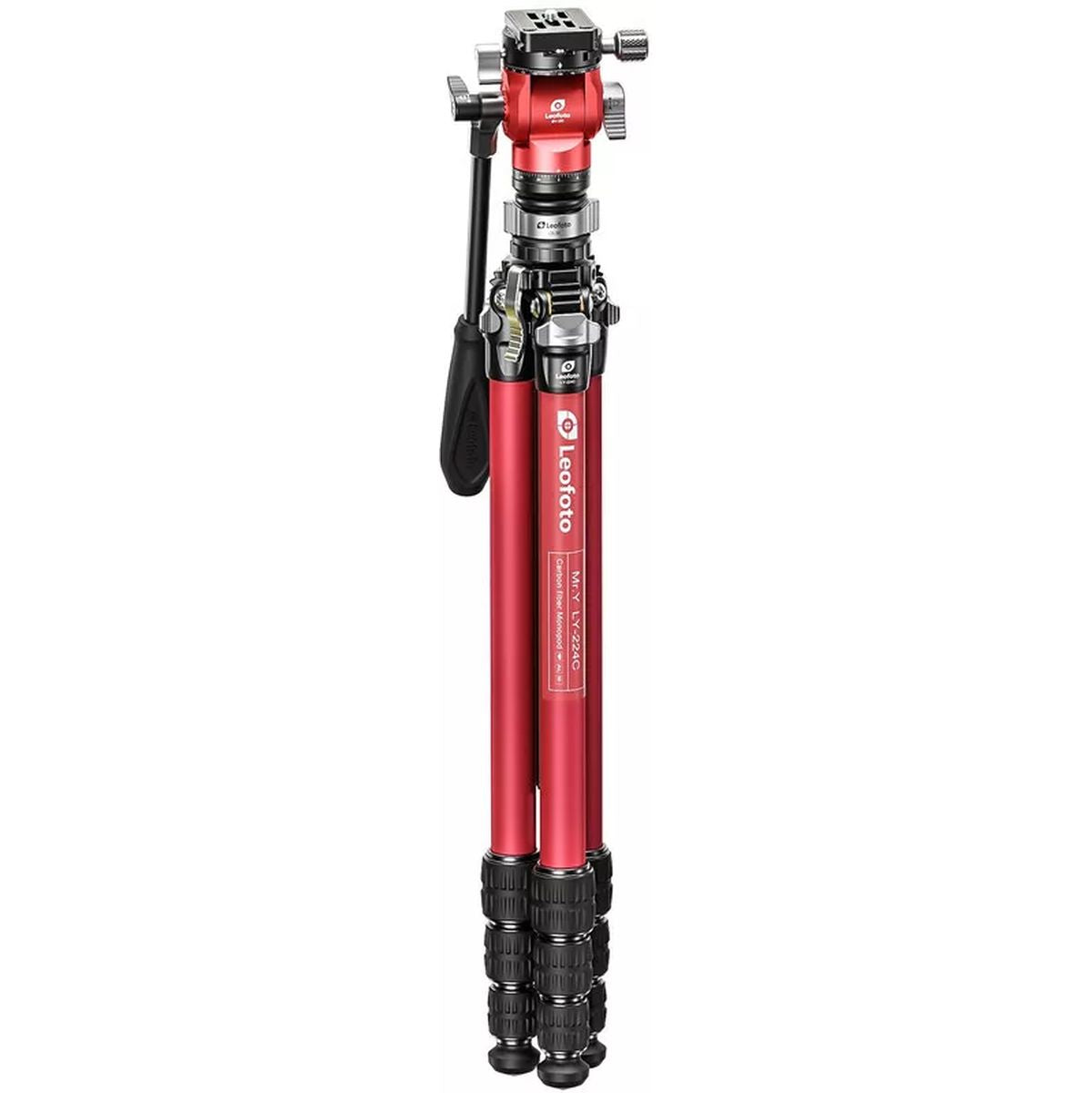 Leofoto LY-224C+BV-0R+LB-38 Red CNC Tripod - image 2 of 2