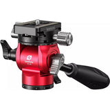 Leofoto BV-0R Red Mini Fluid Head