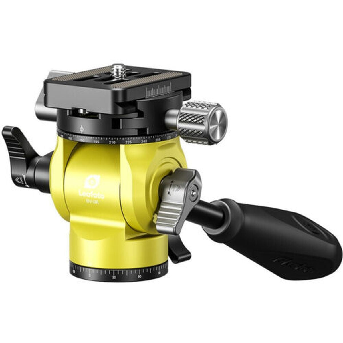 Leofoto BV-0R Yellow Mini Fluid Head