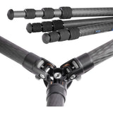 Leofoto LS-284C Pro+ LH-30R CNC Carbon Fiber Tripod 28mm - image 3 of 5